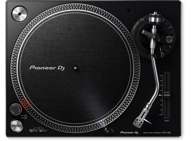Pioneer DJ PLX-500 Platespiller, Sort High Torque Direct Drive Turntable 